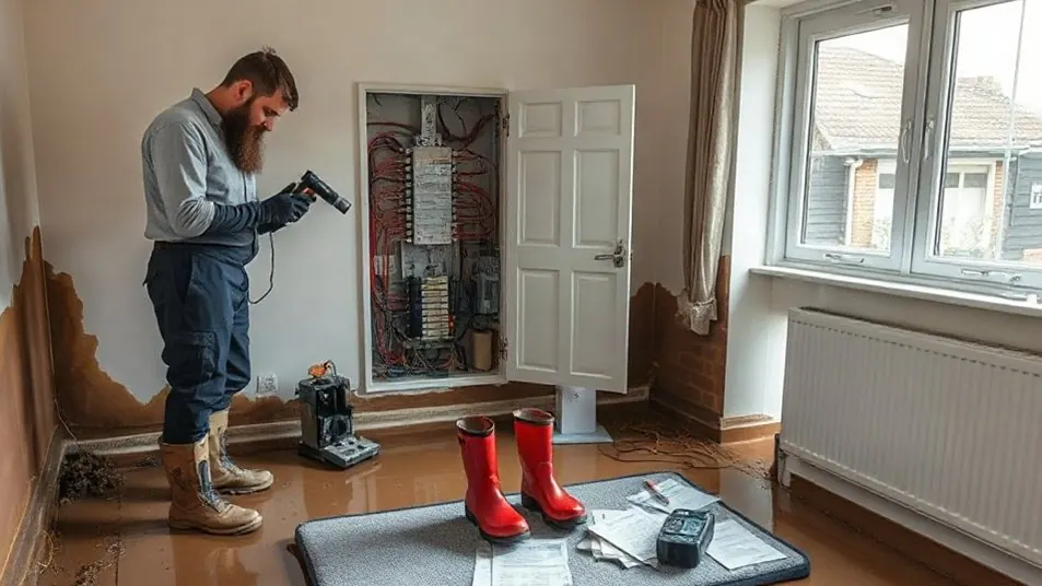 Flood-Damaged Electrics in Crayford